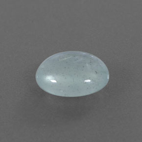 2.39克拉天然绿色海蓝宝石，透明，10.2×8.6毫米，透明/半透明