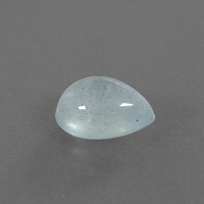 2.25克拉天然海蓝宝石，透明，9.8×7.3毫米，透明/半透明