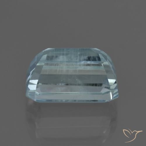 6.01克拉天然蓝晶，八边形，VS