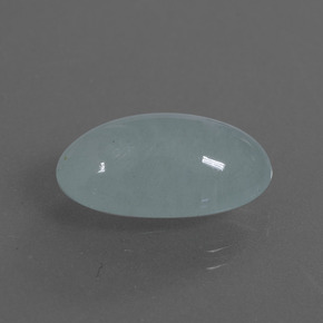 9.92克拉天然海蓝宝石，椭圆形切割，18.1×11毫米，半透明