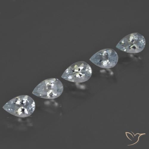 1.88克拉天然蓝晶，梨形，VVS-VS