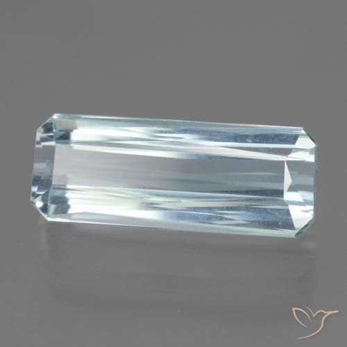 15.37克拉天然蓝晶，八边形，VVS