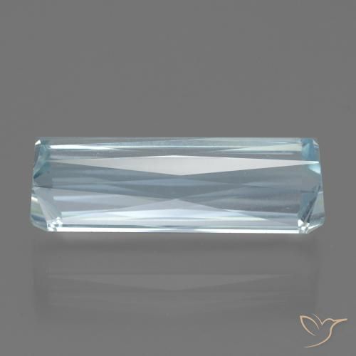 15.37克拉天然蓝晶，八边形，VVS