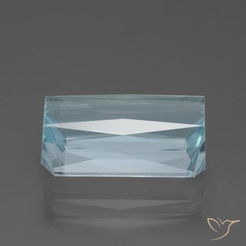 11.87克拉天然蓝晶，八边形，VVS