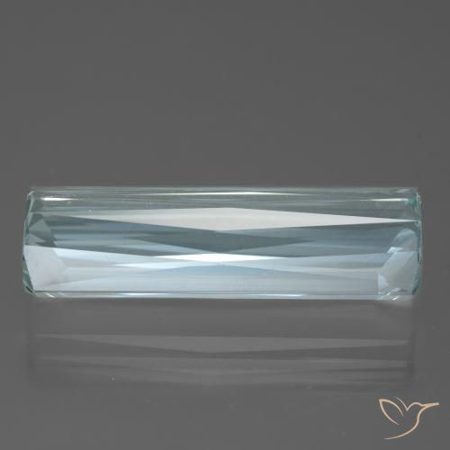 13.90克拉天然蓝晶，八边形，VVS