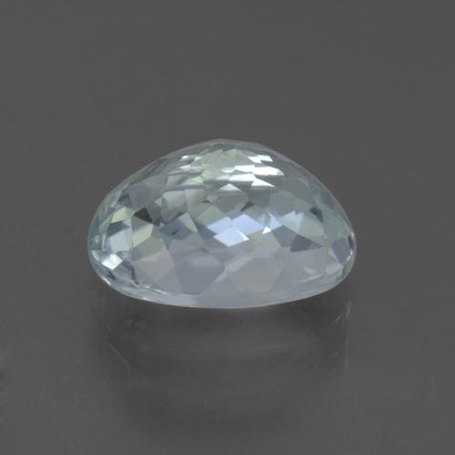 3.10克拉天然海蓝宝石，椭圆形切割，10.7×7.8毫米，VVS