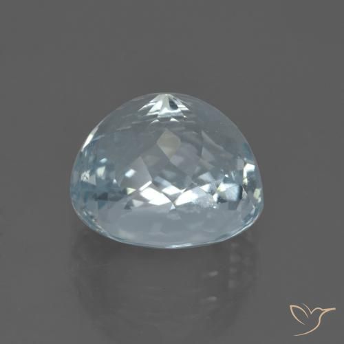 5.42克拉天然蓝晶，椭圆形，VS