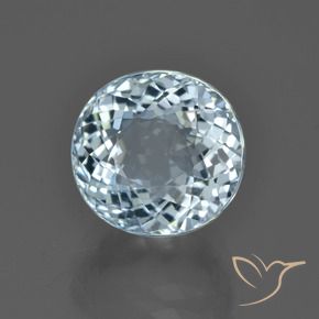 5.18克拉天然蓝晶，椭圆形，VVS