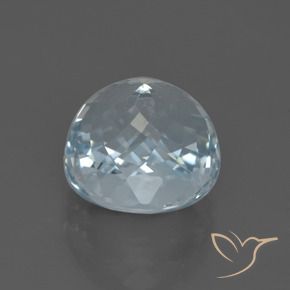 5.18克拉天然蓝晶，椭圆形，VVS