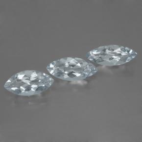 2.89天然海蓝宝石，马眼形，11×5.2毫米，VVS-VS