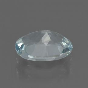 0.85克拉天然海蓝宝石，椭圆形切割，7.6×5.9毫米，VS