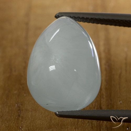 15.88ct 天然 蓝白色 蓝晶, 梨形, 半透明