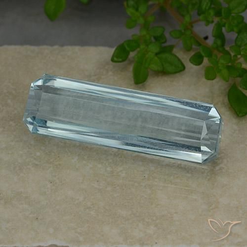 23.57克拉天然蓝晶，八边形，VVS