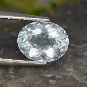 1.20克拉天然蓝晶，椭圆形切割，VS