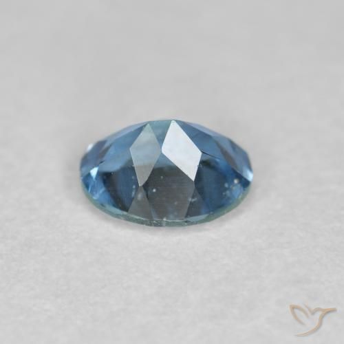 0.31克拉天然蓝晶，椭圆形，VS