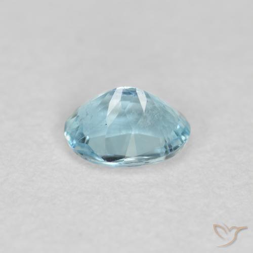 0.30克拉天然蓝晶，椭圆形，VS-SI