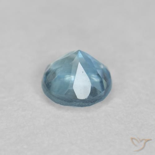 0.20克拉天然蓝晶，圆形的，VS-SI