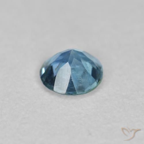 0.20克拉天然蓝晶，圆形的，VS-SI