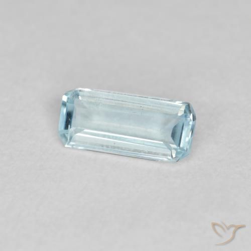 0.33克拉天然蓝晶，八边形，VS