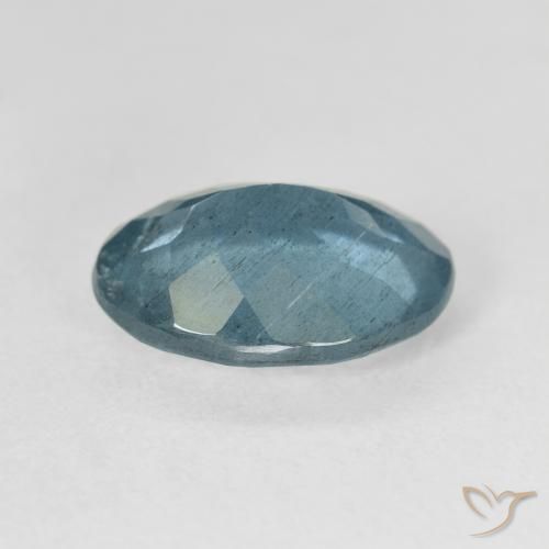 5.00克拉天然蓝晶，椭圆形，VS-SI