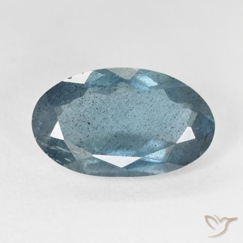 5.79克拉天然蓝晶，椭圆形，VS-SI
