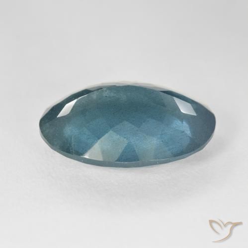 12.80克拉天然蓝晶，椭圆形，VS-SI