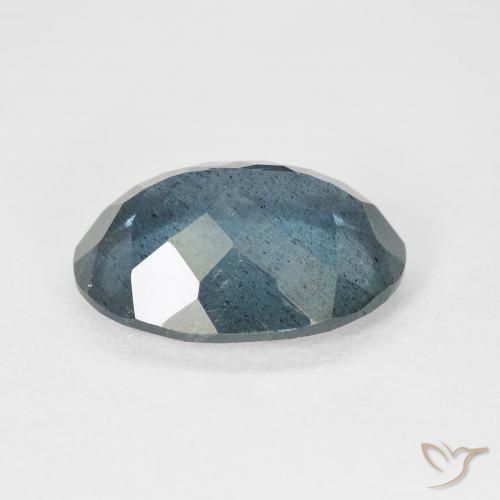 6.07克拉天然海蓝宝石，椭圆形切割，14.4×10.9毫米，VS-SI