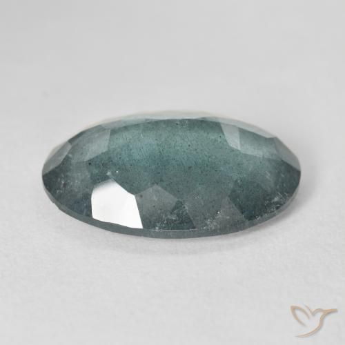 12.27克拉天然海蓝宝石，椭圆形切割，20×14.8毫米，VS-SI