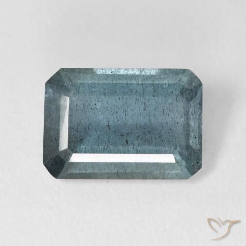4.25ct 天然 浅蓝绿色 海蓝宝石, 八角形 / 祖母绿切工, VS-SI, Photo A