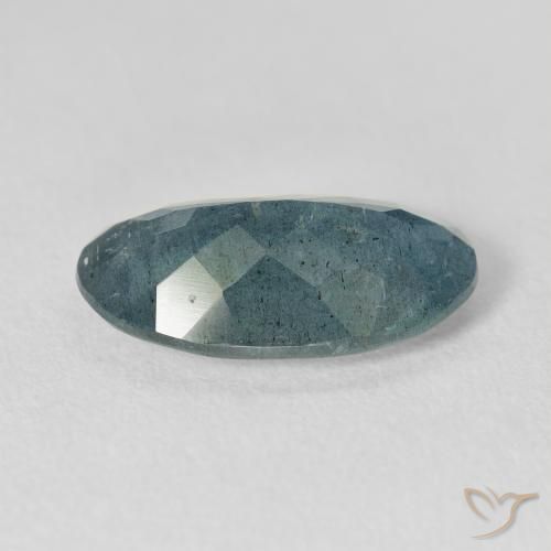 5.60克拉天然海蓝宝石，椭圆形切割，16.4×10.1毫米，VS-SI