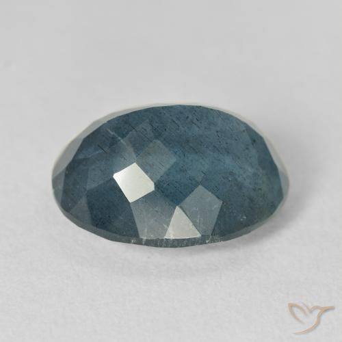 8.01克拉天然海蓝宝石，椭圆形切割，14.4×11.7毫米，VS-SI