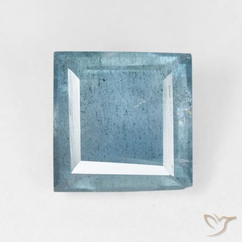 4.70ct 天然 浅蓝色 蓝晶, 正方形, VS-SI
