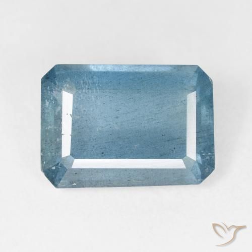6.20ct 天然 中蓝 蓝晶, 祖母绿式切割, VS-SI