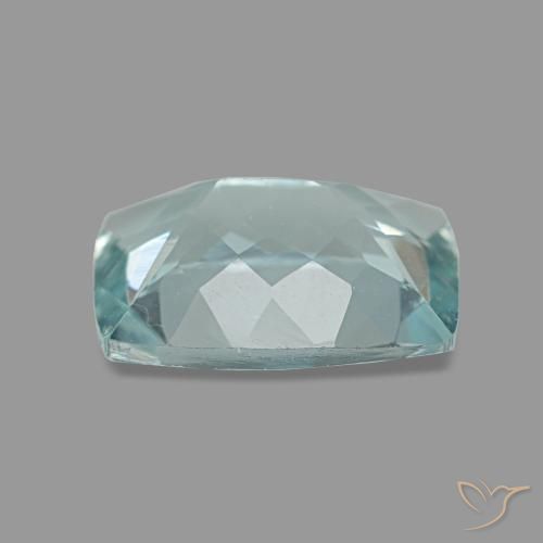 1.22克拉天然海蓝宝石，垫形剪裁，8×6.1毫米，VVS