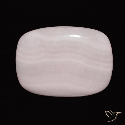 31.89ct 天然 浅粉色 文石, 软垫, 不透明
