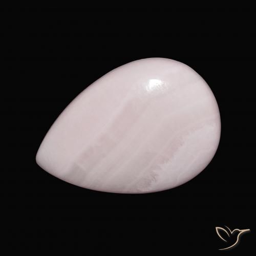 13.26ct 天然 浅粉色 文石, 梨形, 不透明