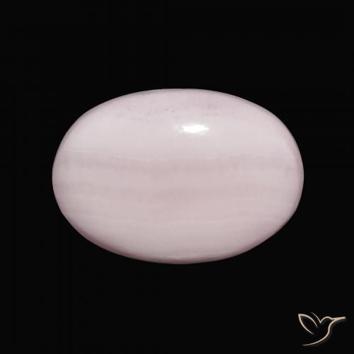 11.97ct 天然 浅粉色 文石, 椭圆形, 不透明
