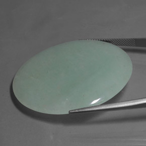 53.37克拉天然砂金石，圆形切割，半透明