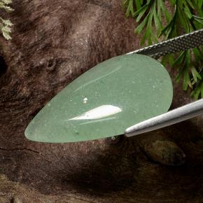 16.17克拉天然砂金石，梨形，半透明