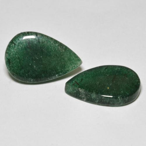 9.29克拉天然砂金石，梨形，半透明