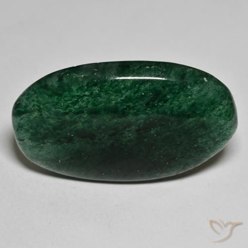 34.59ct 天然 绿色 砂金石, 椭圆形, 半透明