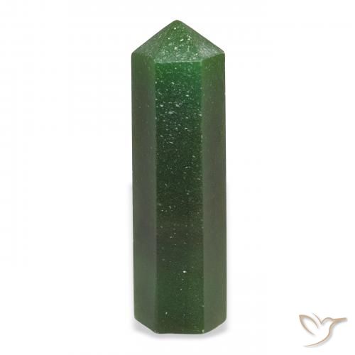 26.73ct 天然 森林绿 砂金石, 花式切割, 不透明