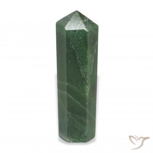 35.16ct 天然 中绿色 砂金石, 花式切割, 不透明