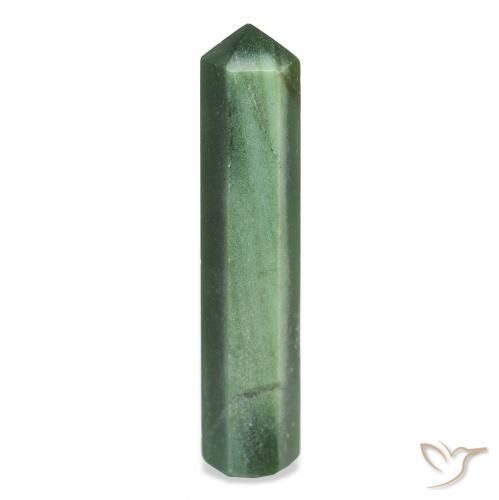 34.77ct 天然 中绿色 砂金石, 花式切割, 不透明