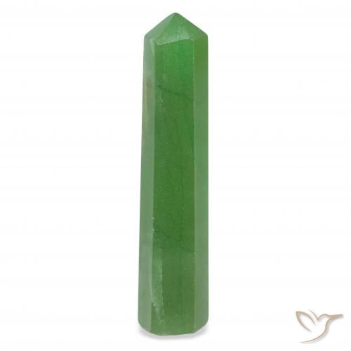 27.77ct 天然 中绿色 砂金石, 花式切割, 不透明
