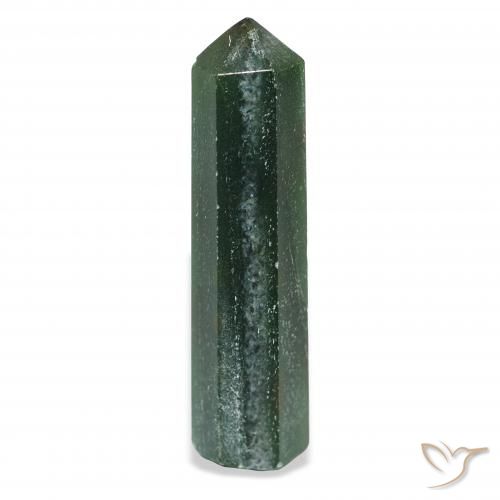 36.88ct 天然 森林绿 砂金石, 花式切割, 不透明