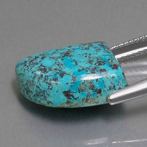 9.02克拉天然蓝铜矿，异形，不透明