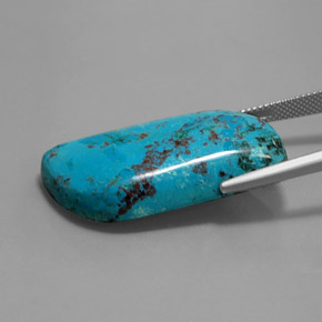 32.39克拉天然蓝铜矿，异形，不透明