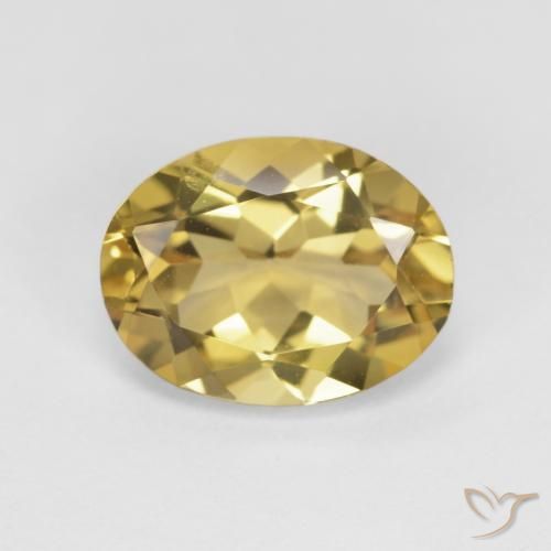 2.33ct 天然 深黄色 绿柱石, 椭圆形, VVS