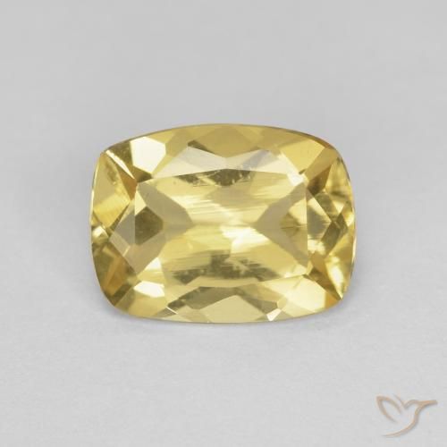 1.69ct 天然 浅金色 绿柱石, 软垫, VS